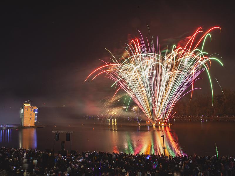 Fireworks display Strathclyde Country Park 2022