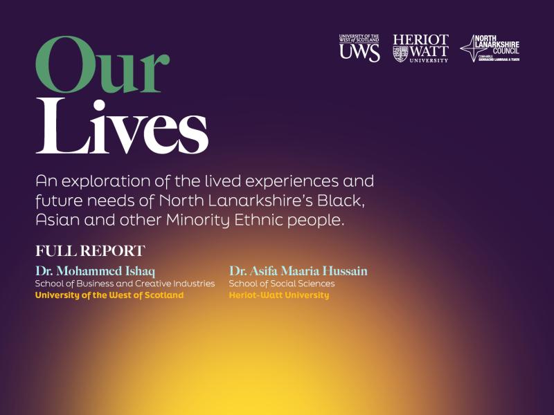 BAME Research Report Cover Image