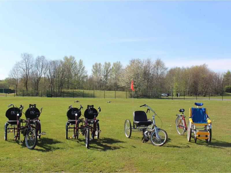 accessible bikes at scp