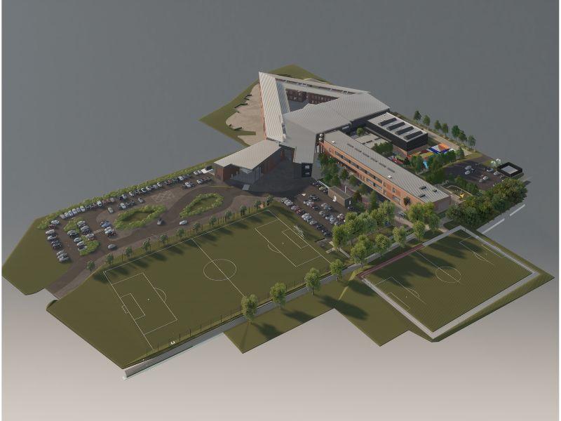 Chryston High School Extension Image 01