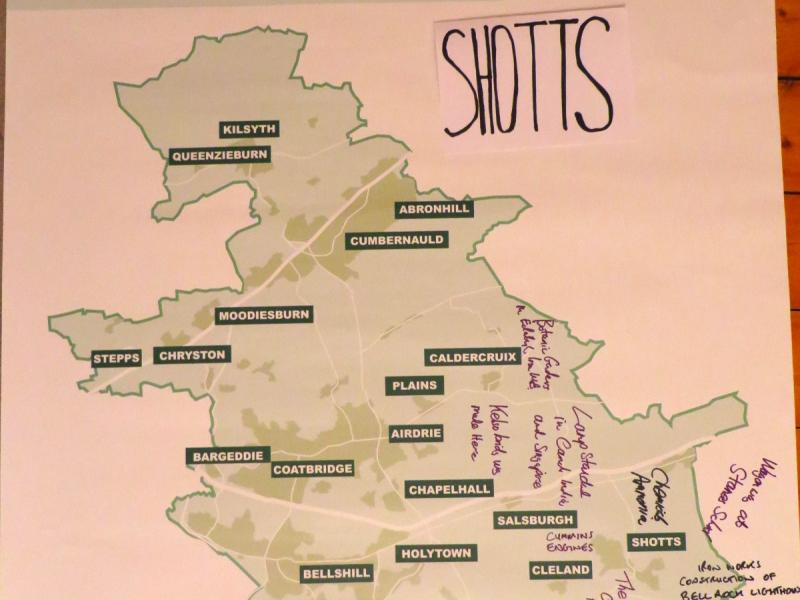 Shotts heritage map
