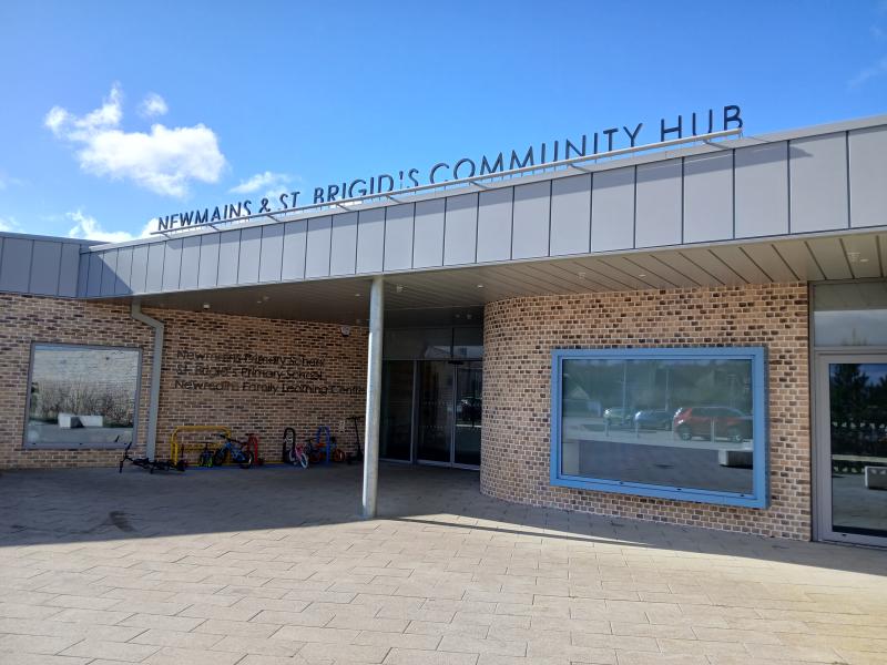 The Newmains & St Brigid’s Community Hub Exterior