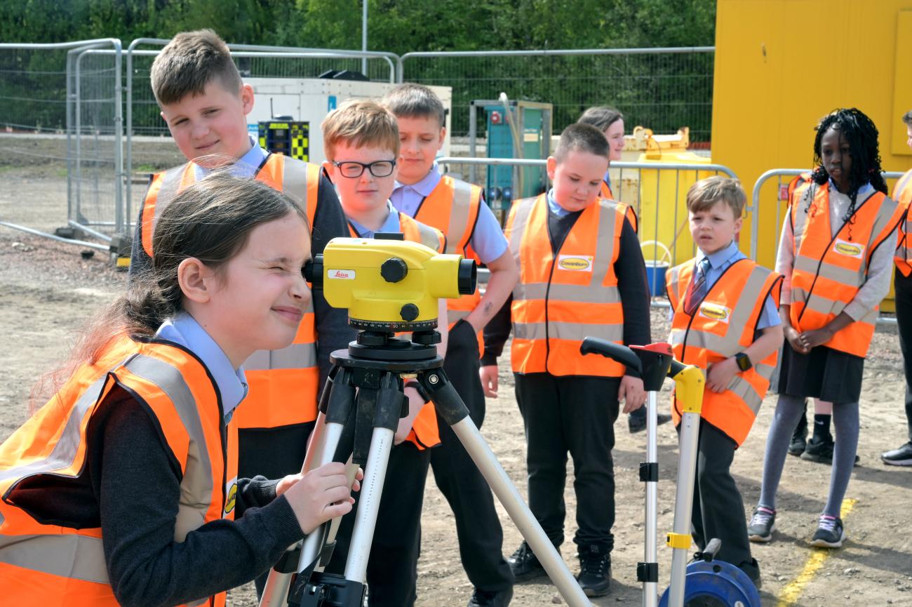 Ravenscraig active travel school visit 3