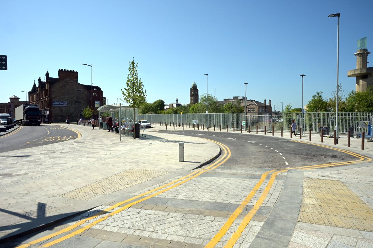 Motherwell Station Improvements Taxi Rank