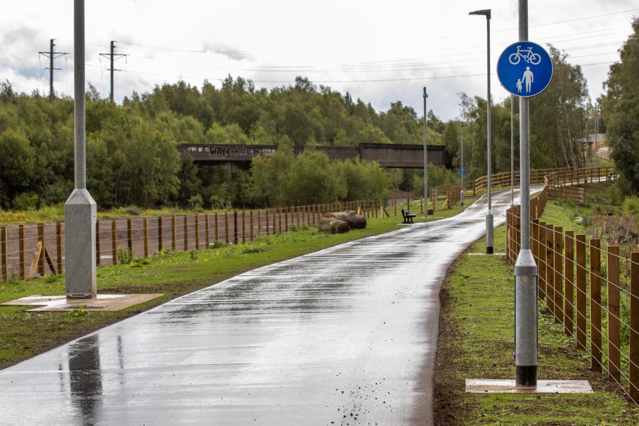 Active travel Ravenscraig Craigneuk 3