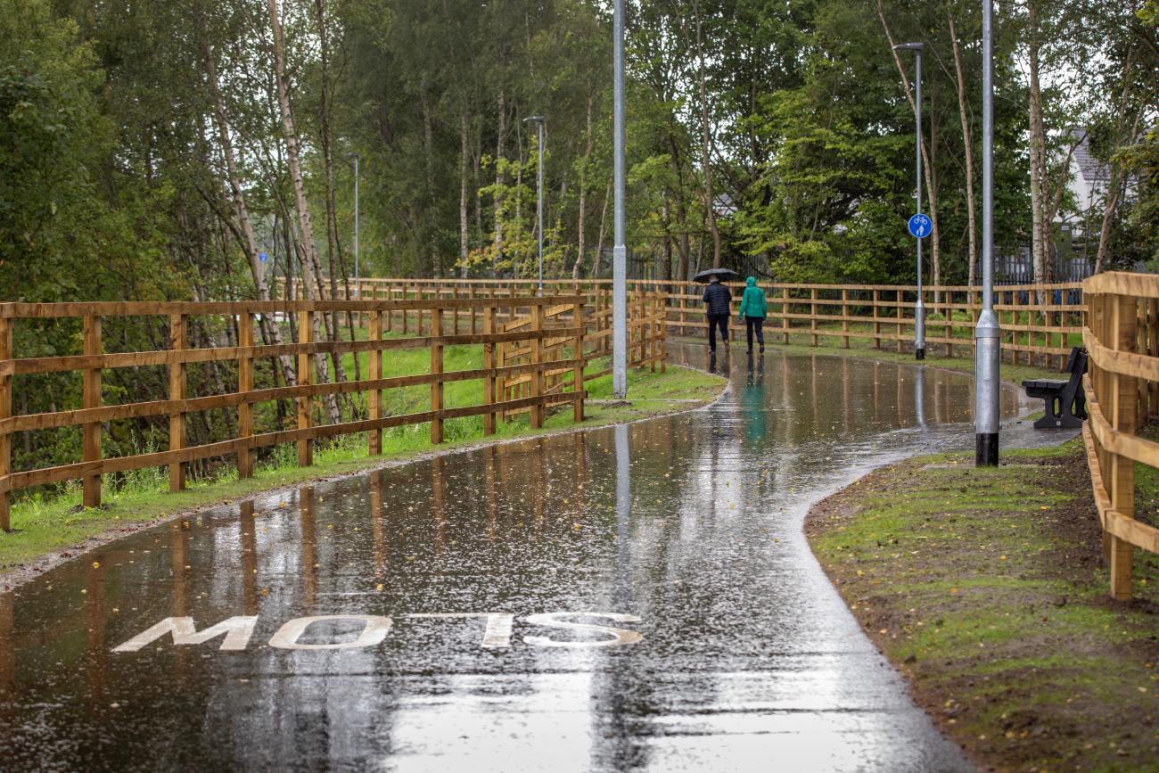 Active travel Ravenscraig Craigneuk 4