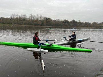 Dalziel rowing session