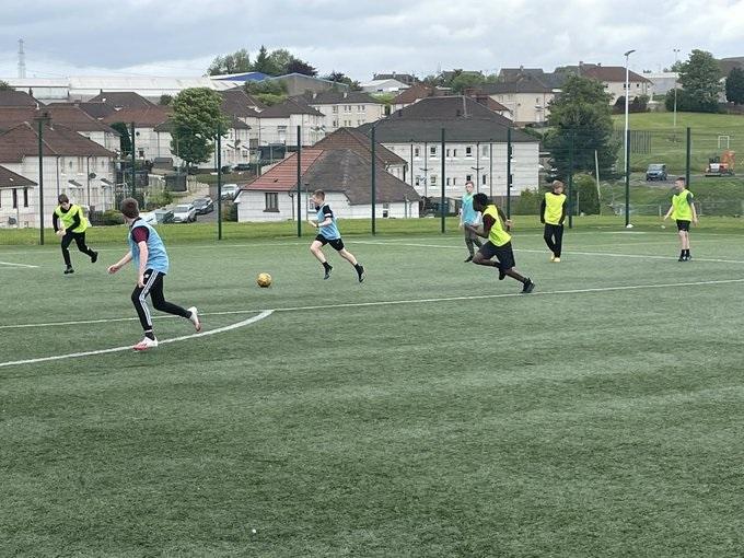 St Margaret's football session