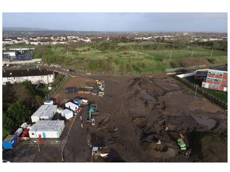 Orbiston Community Hub site progress May 2024