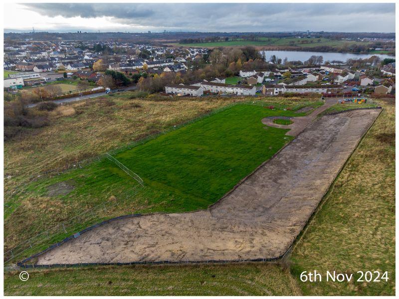 Gartcosh Community Hub November 2024 site image