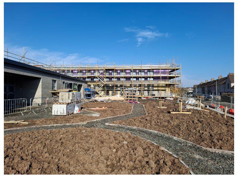 Orbiston Community Hub site progress March 2025 01