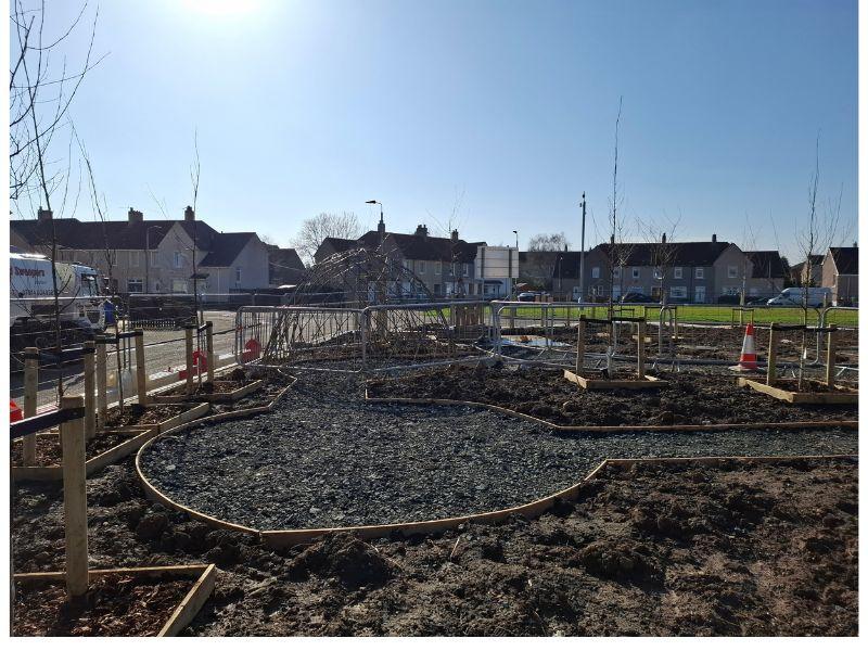 Orbiston Community Hub site progress March 2025 02