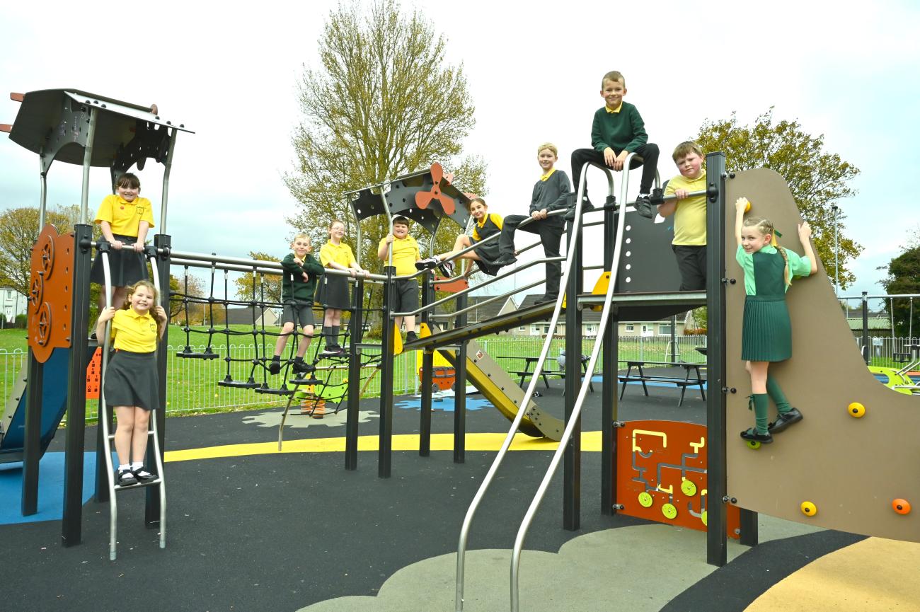 Roman Road Motherwell Play Park Opening