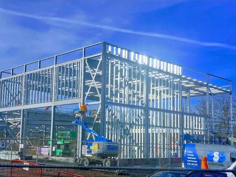St Kevins Community Hub progress March 2025 01