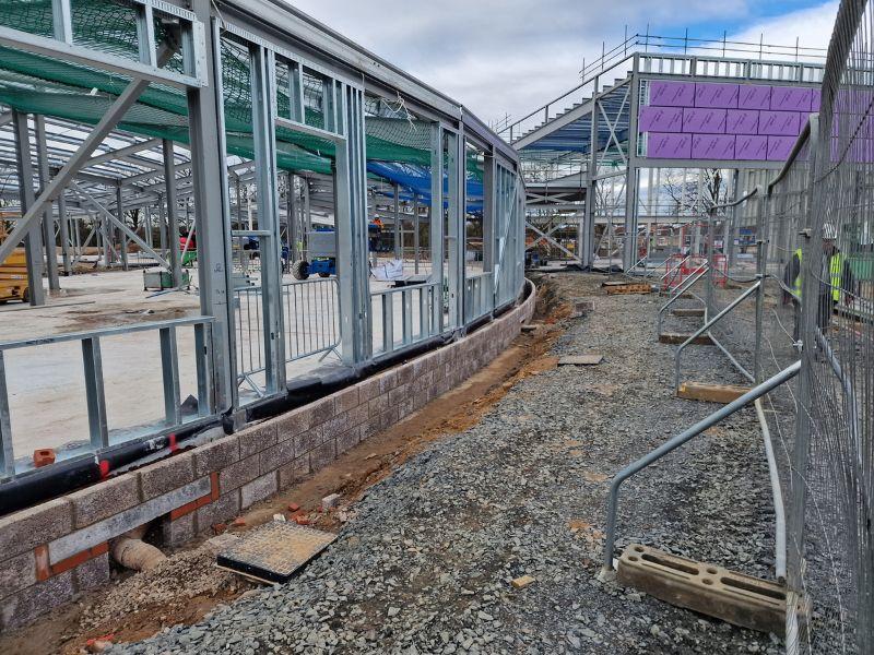 St Kevins Community Hub progress March 2025 02