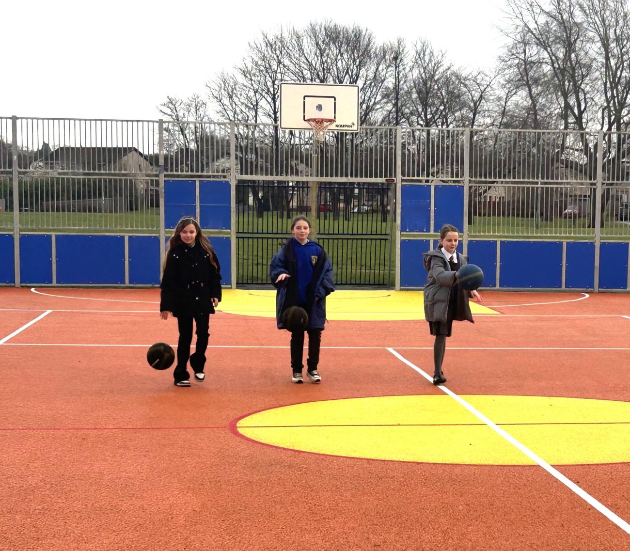 Children on games park 