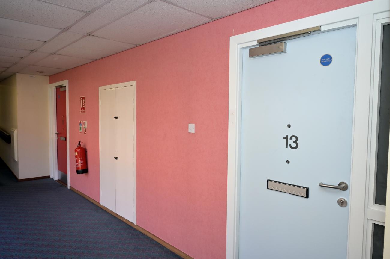 Drummond Drive Retirement Complex refurbishment doors - after