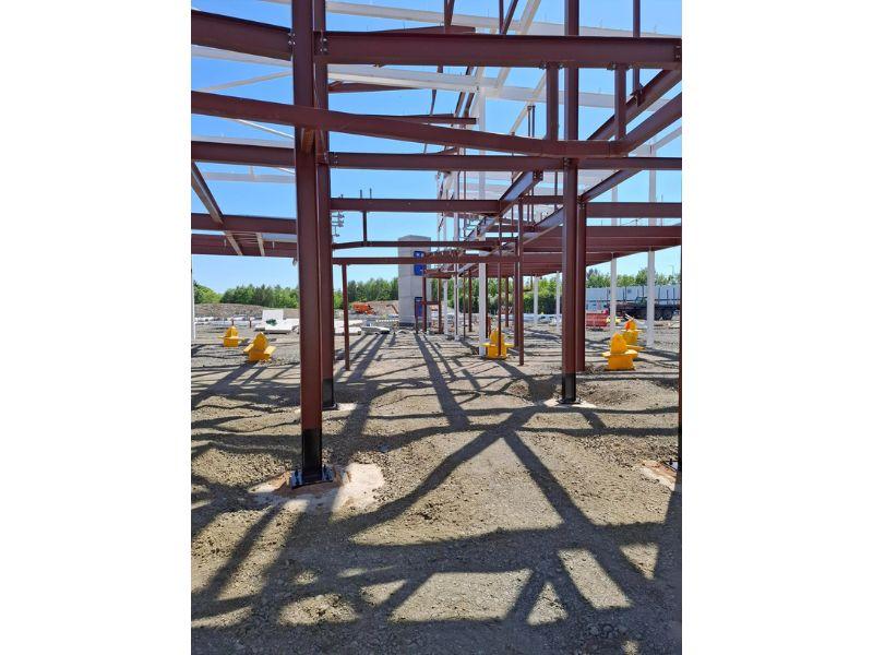Gartcosh Community Hub progress May 2025 image01