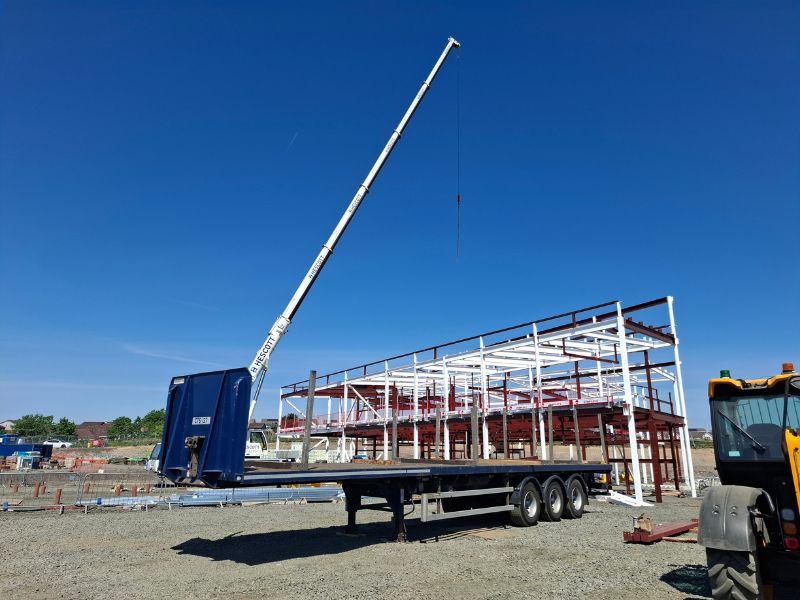 Gartcosh Community Hub progress May 2025 image04
