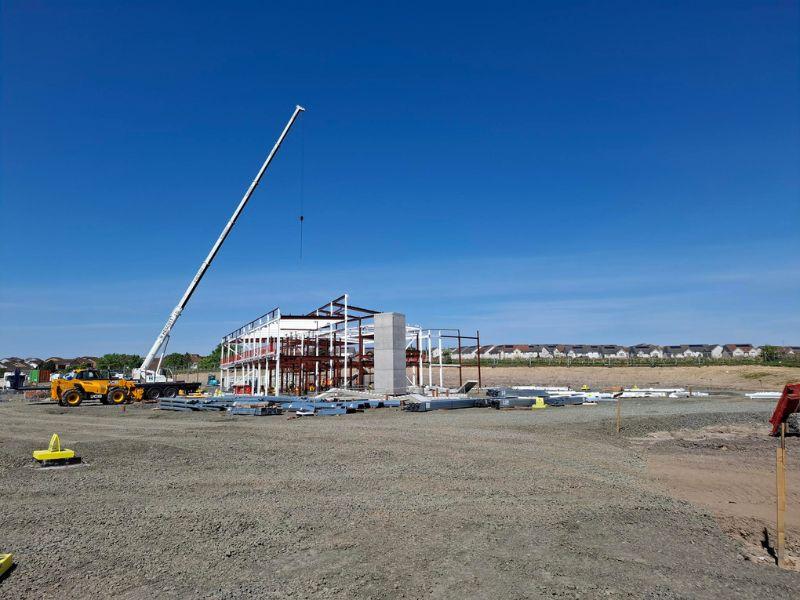 Gartcosh Community Hub progress May 2025 image05