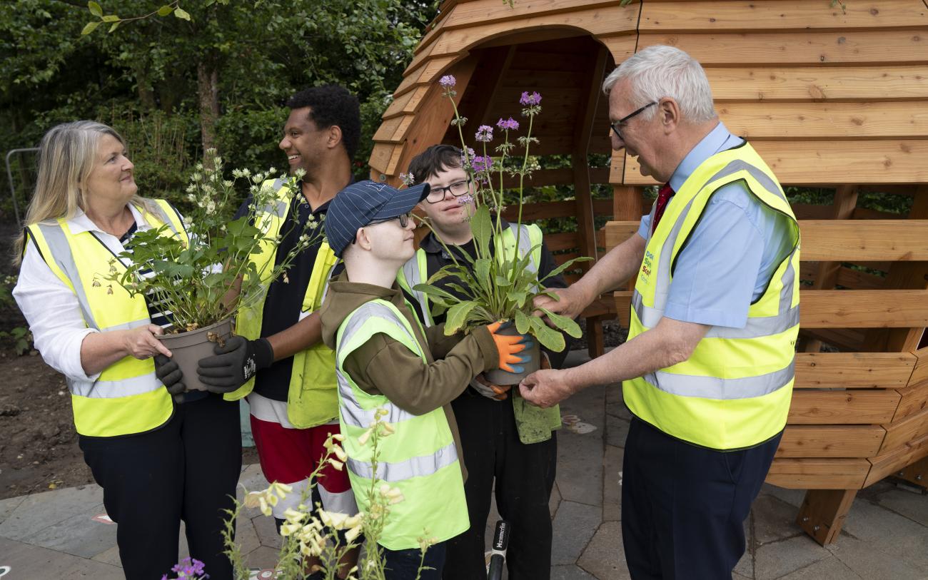 Down's Syndrome Scotland garden plants June 2025