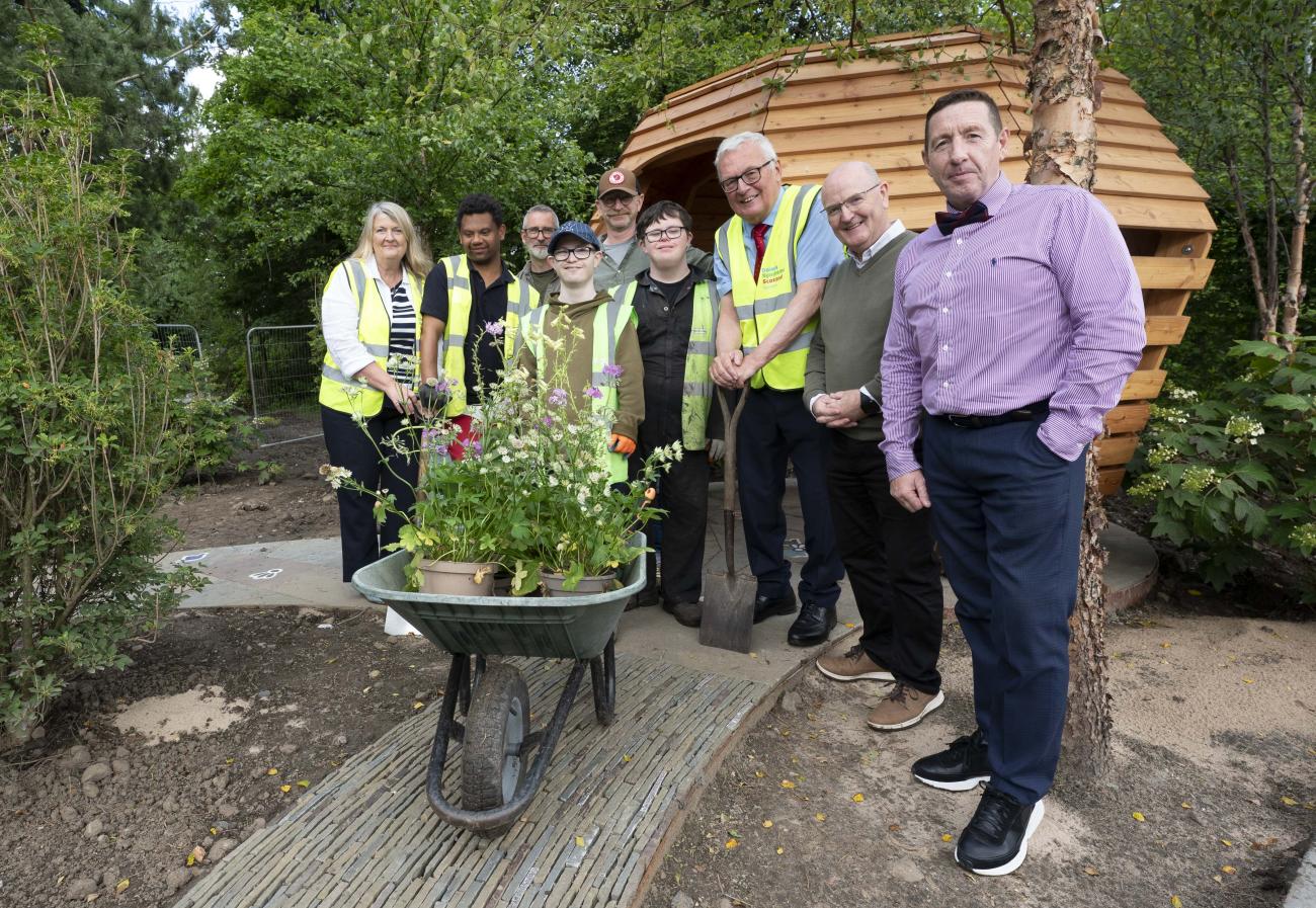 Down's Syndrome Scotland garden group June 2025