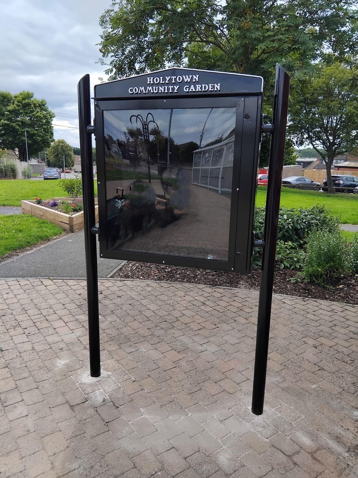 Holytown Community Garden Signage