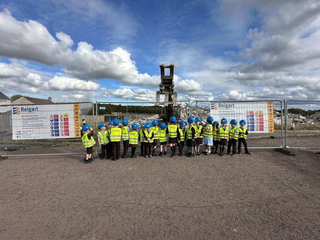 St Bernads PS Site Visit