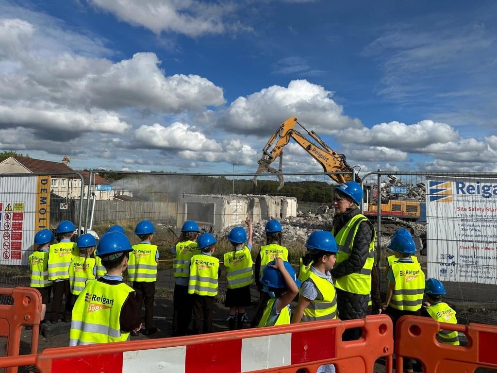 St Bernads PS Site Visit