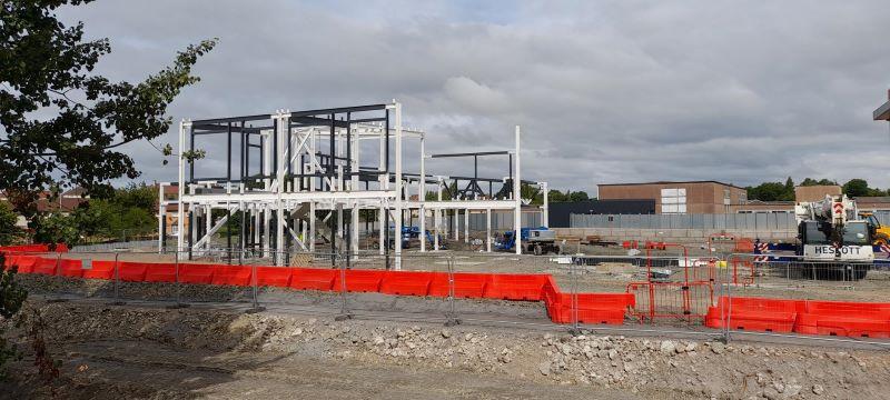 St Stephen's Community Hub site progress July 2025