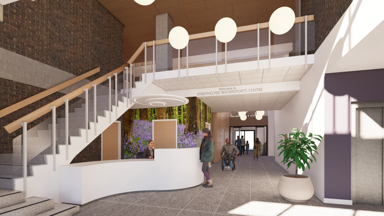 Watersports Centre welcome foyer