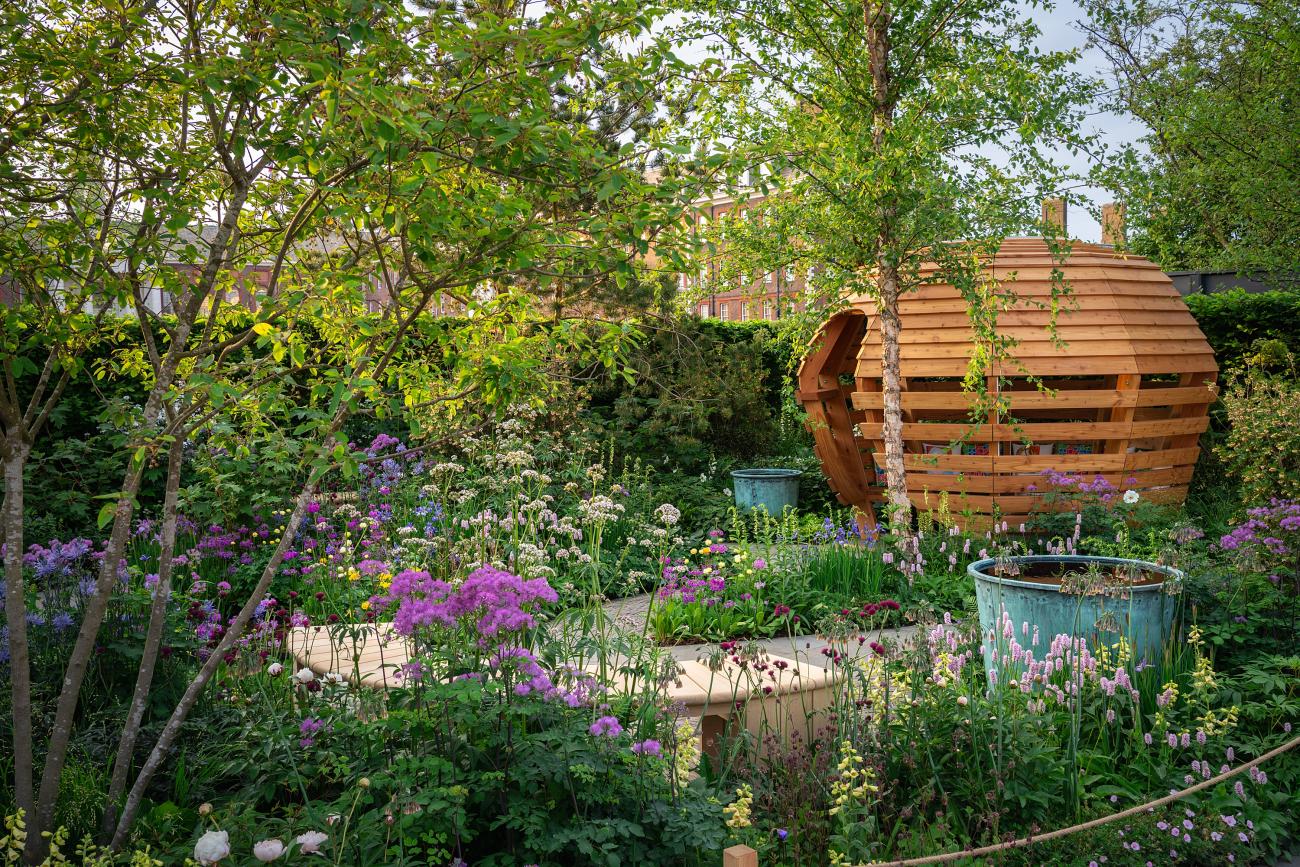 Dwn Syndrome Scotland garden at Chelsea