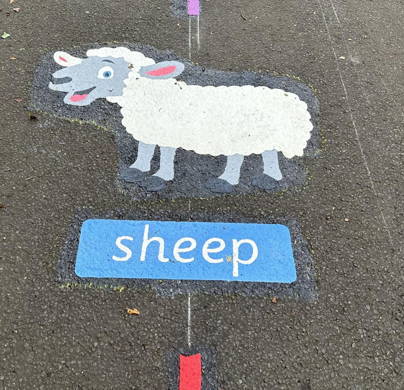 Drumpellier animal game sheep