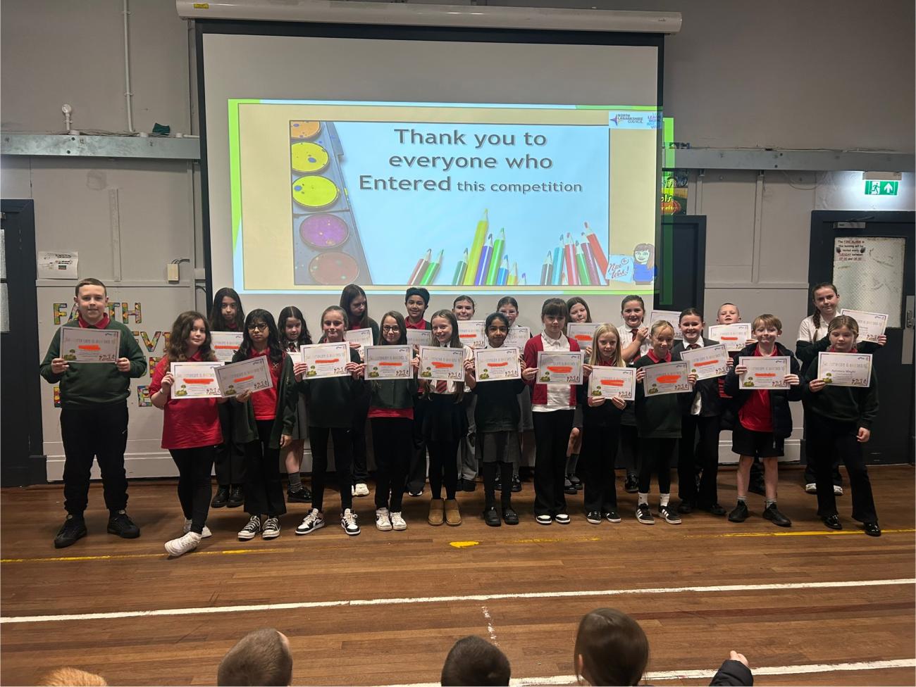 St Patrick's design a sign presentation