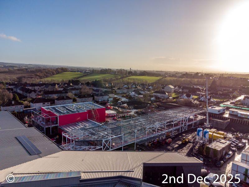 Chryston High School Extension Dec 2025 progress 1