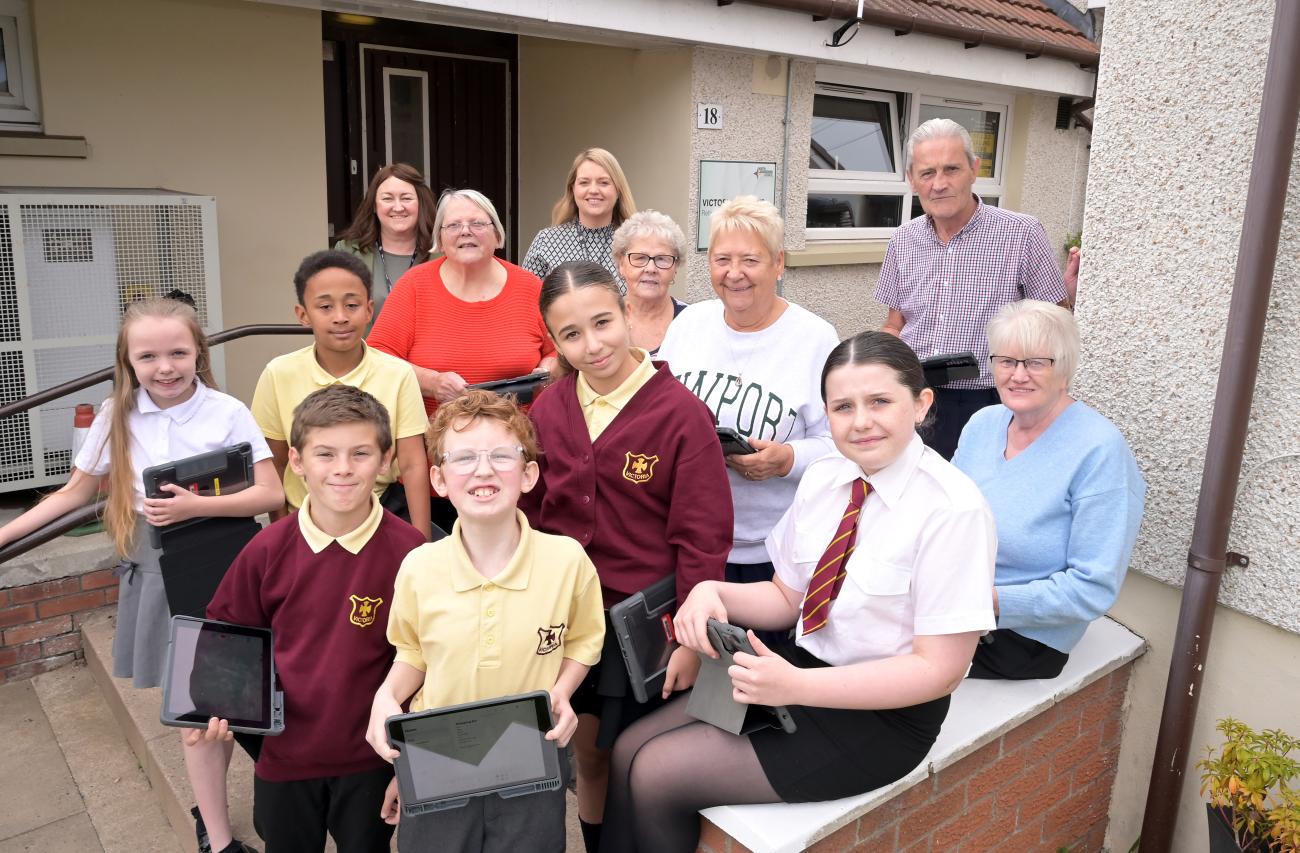 Intergeneration digital project Victoria Airdrie 1