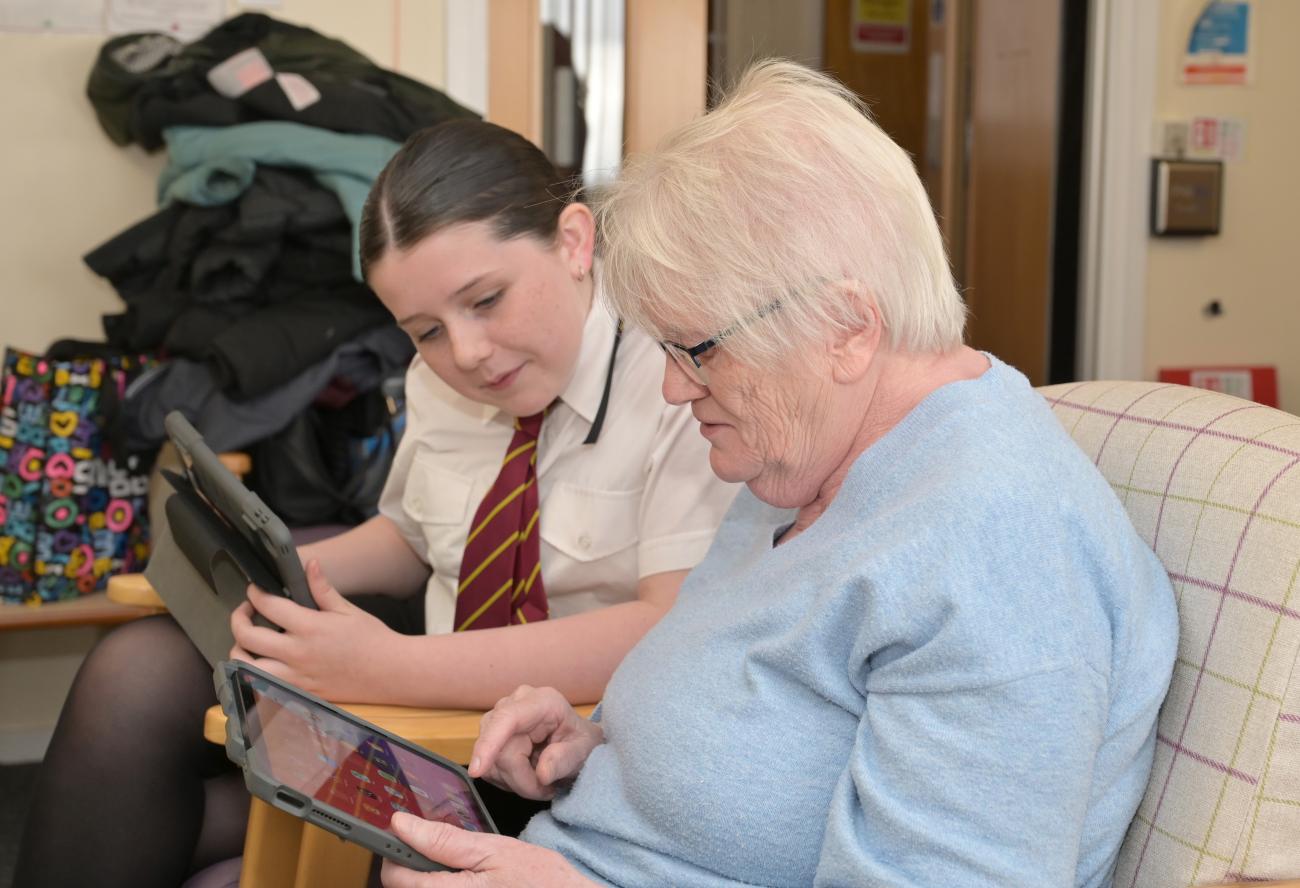 Intergeneration digital project Victoria Airdrie 3