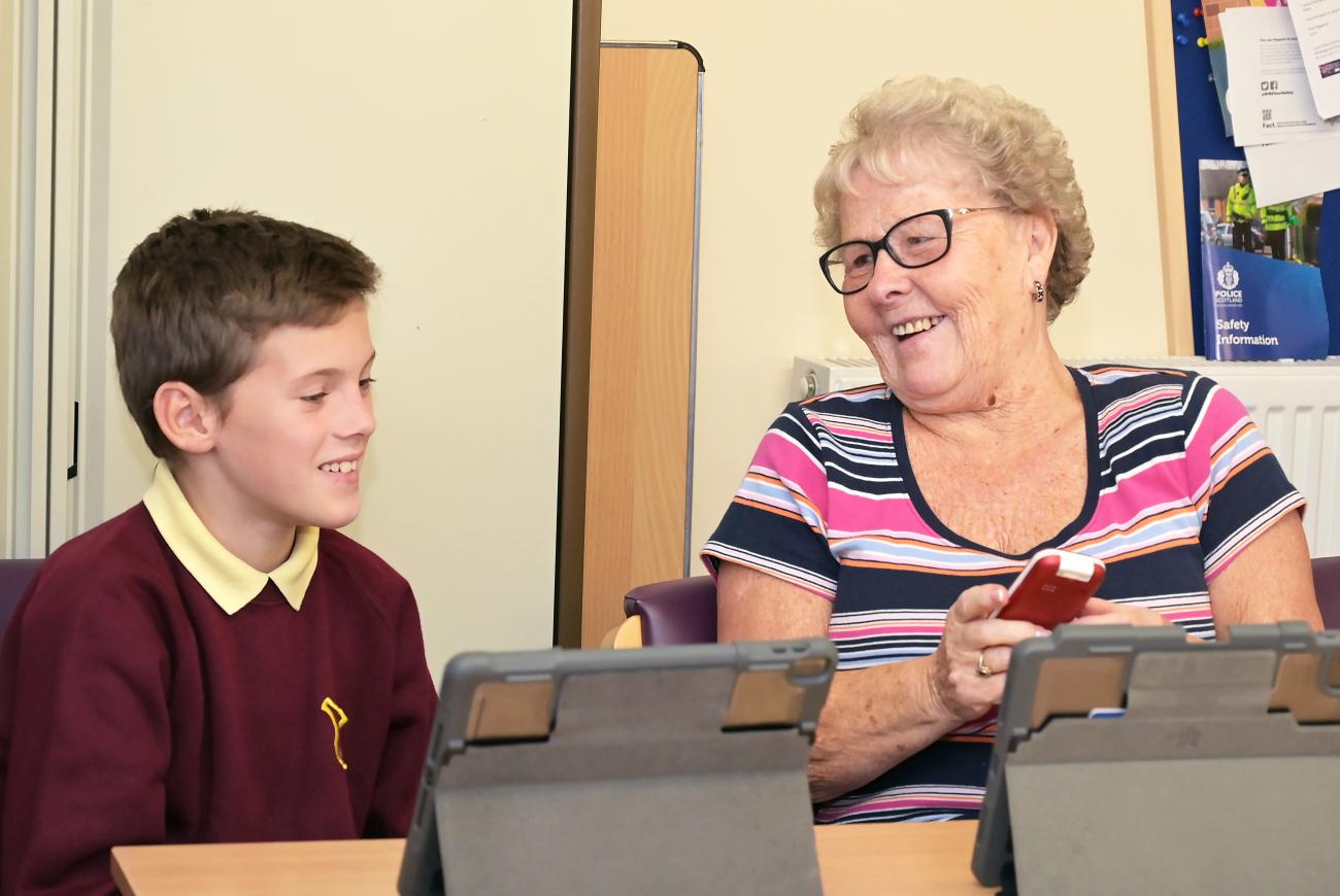 Intergeneration digital project Victoria Airdrie 5