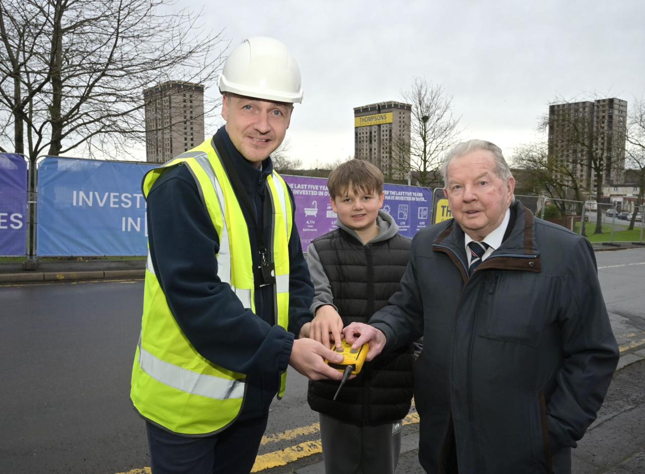 towers demolition motherwell 7 December 2025