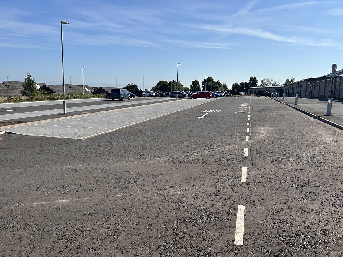 Car park Chryston Community Hub