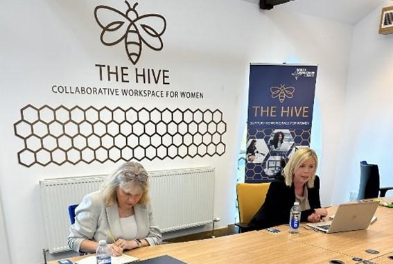 The Hive Business Centre supporting female entrepreneurs