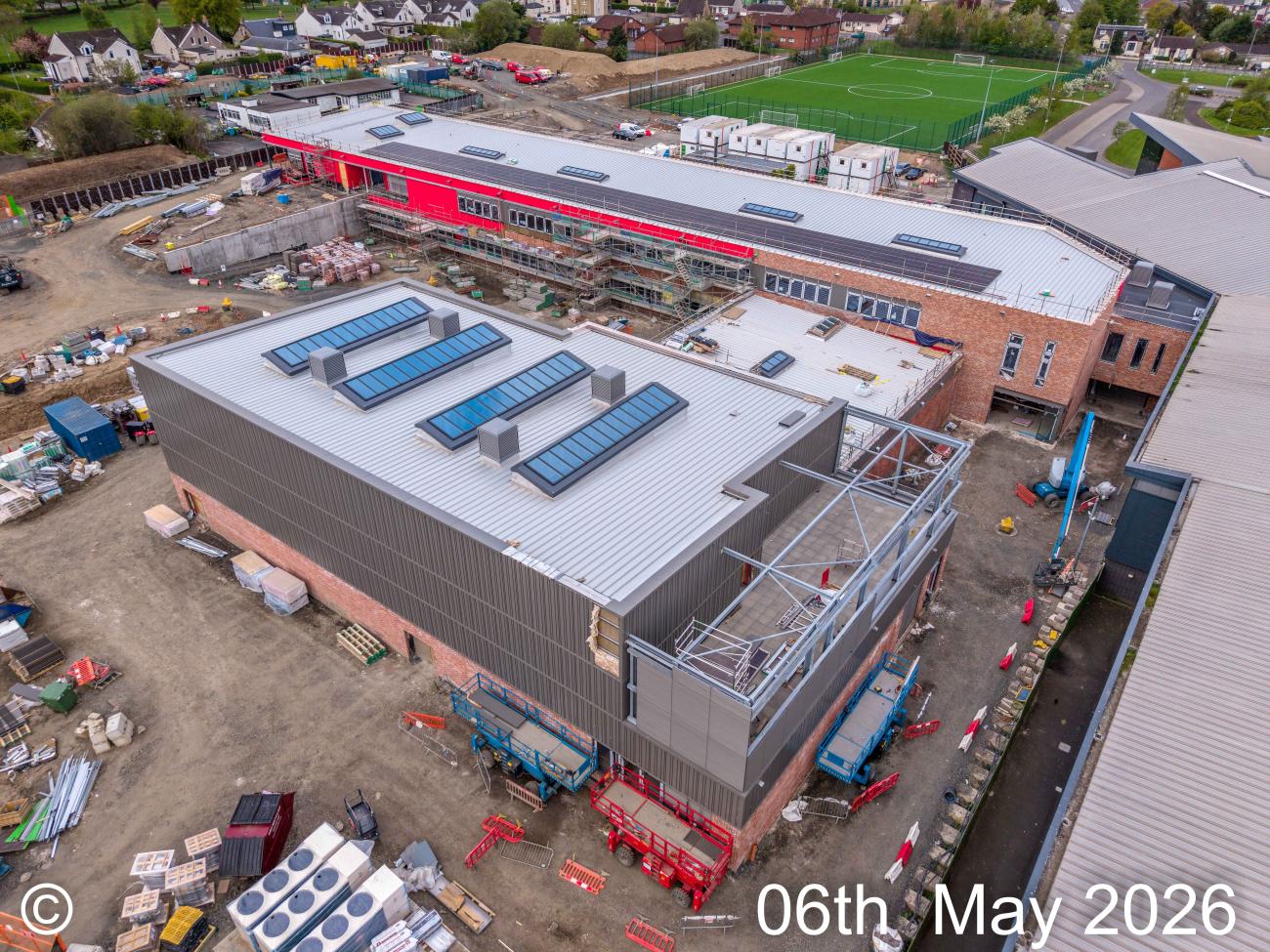Chryston High School Extension May 2026 progress image 02