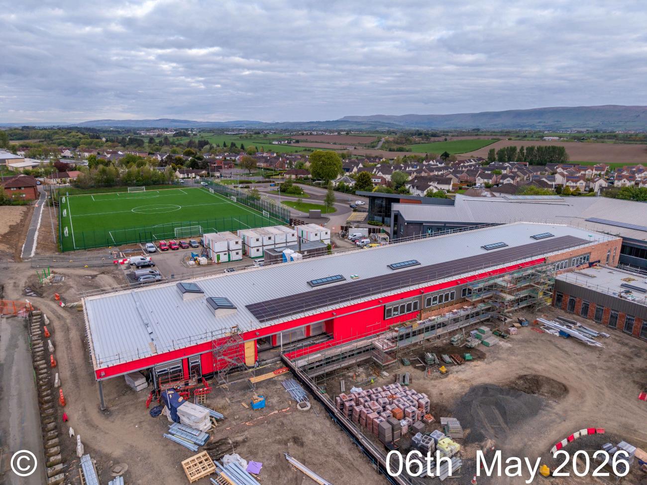 Chryston High School Extension May 2026 progress image 04
