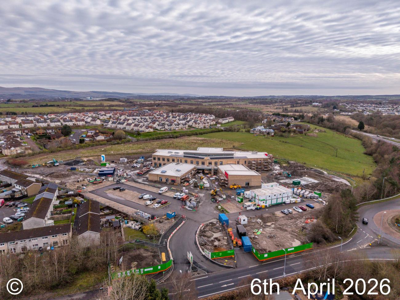 Gartcosh Community Hub April 2026 progress image 02