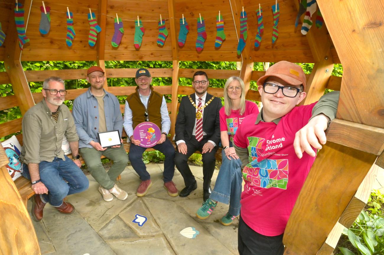 Down Syndrome Scotland garden building