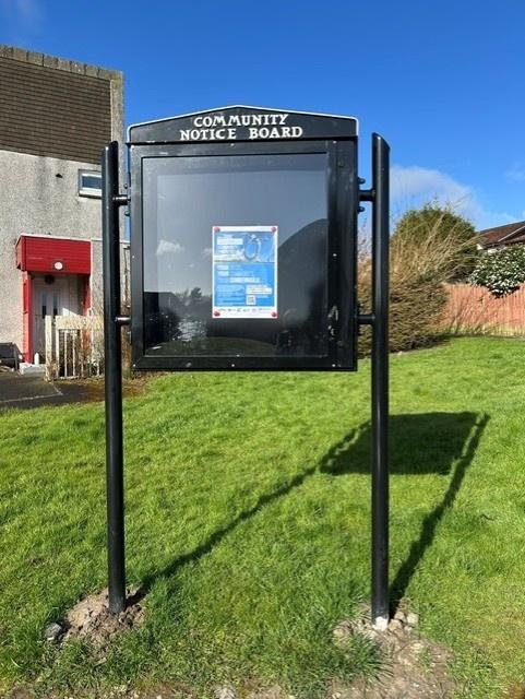Notice Boards - Cumbernauld
