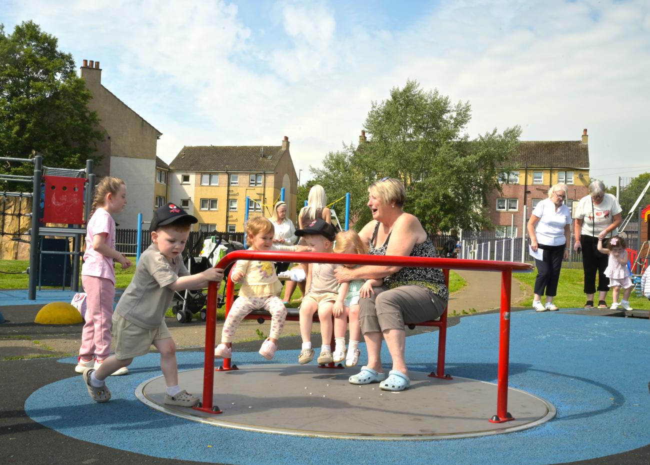 Forgewood play area opening July 25 3