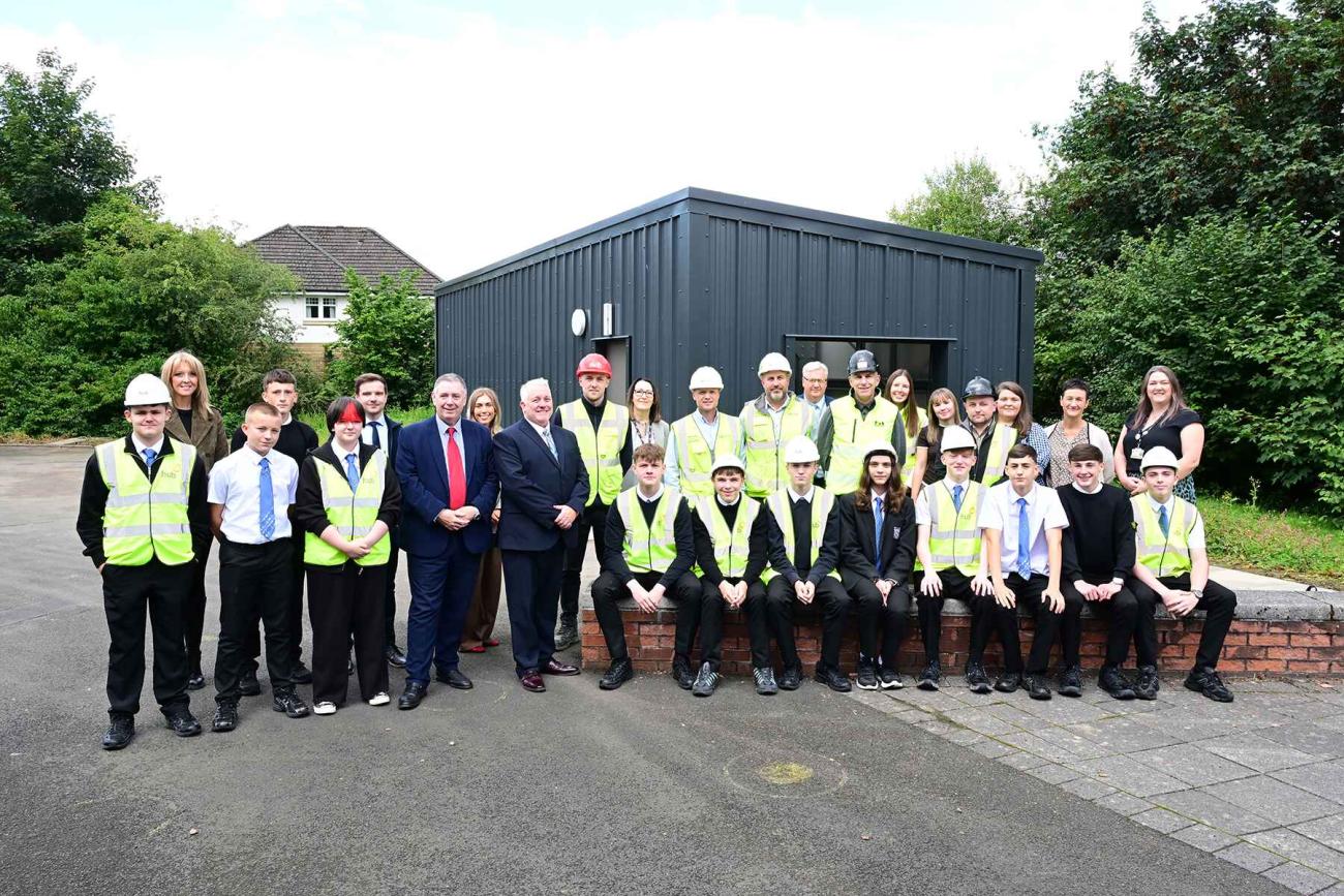 Chryston High School Construction Shed image1