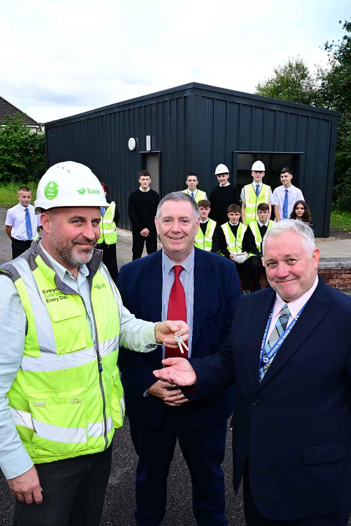 Chryston High School Construction Shed image3