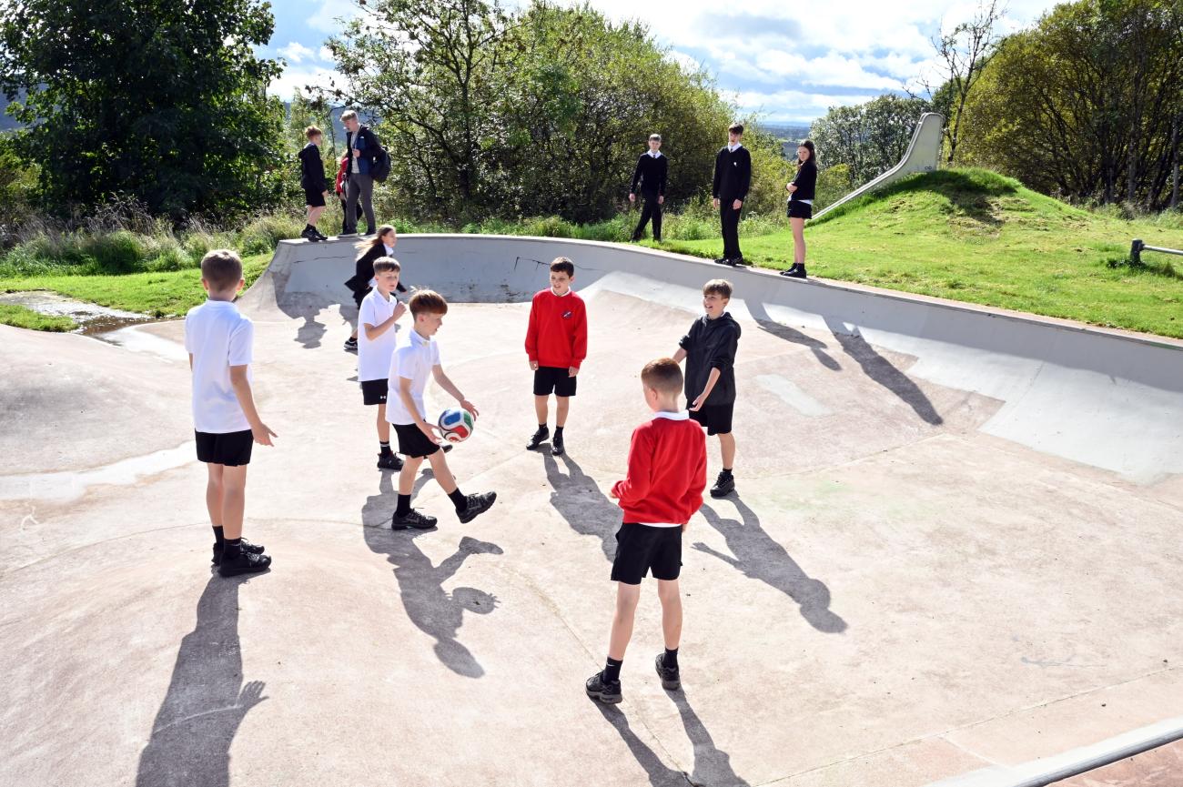 Rennie Road play zone Kilsyth 16